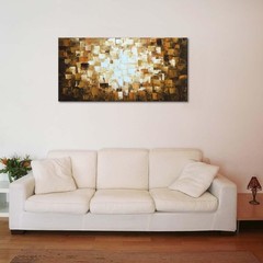 Abstract Oil Paintings Canvas Modern Wall Art 40″L X 20″W Decor