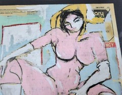 4 Lawrence Alexander Willette (New York, 1952-2005) Paintings NYC Yellow Pages