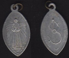 1940/50 year. Jesus of Nazareth. Aluminum. Royal Reverse and Illustrious Slav…