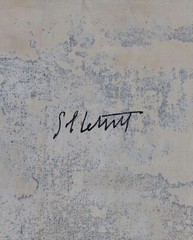 Sol LeWitt Signed Minimalist Oil Painting on Canvas – American Conceptual Art