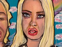painting of Trisha Paytas