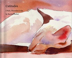 Book Siamese Cat Art Watercolor Painting with quotes Chocolate Seal Point Gift