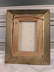 Vintage Original Floral Painting „Daisies“ by Florence Stoll Signed Framed Art
