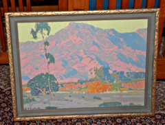 Hanson Duvall Puthuff, (1875-1972, Corona Del Mar, CA), Mountainous landscape