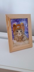 „Pawtraits“Original Hand painted Watercolor Pet Custom Portraits