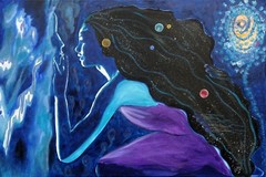 Art, Painting, „Hello“ – Giclee on Canvas 22″ x 33″ by Yelena Berzon