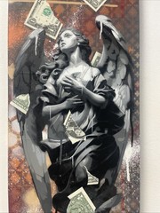 Angel Graffiti Cash Original Painting graffiti Art Tattoo Art Street Art Hustle