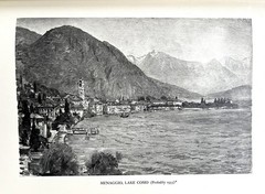Realist Menaggio, Lake Como by A R Brewster 1870-1952, listed NY