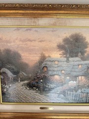Thomas Kinkade Limited Edition Canvas (172/980), Publisher Sealed, Framed”
