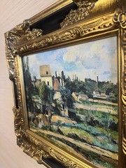 Vintage Print of Paul Cézanne Painting Beautiful Frame 15*13inches