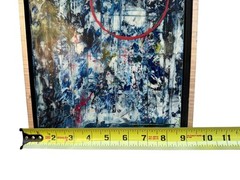 Primordial Soup Original Abstract Art Resin Painting Panel