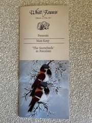 Max Karp „The Snowbirds“ 8″x10″ Enamel on Porcelain Tile LTD ED #393/500