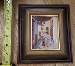 LATIN AMERICAN/COLOMBIAN ART FERNANDO BOTERO REPRODUCTION OIL SMALL FRAME