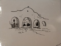 Original San Xavier Mission Sketches By W.T. Zivic William 1997 Vtg