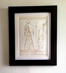 CUBAN ART BY JOSE MARIA MIJARES! SERIGRAPH ON COTTON PAPER!! CUBISM „SKETCH“