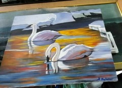 ‚Spring‘ Original Painting by Gerardo Bolanos