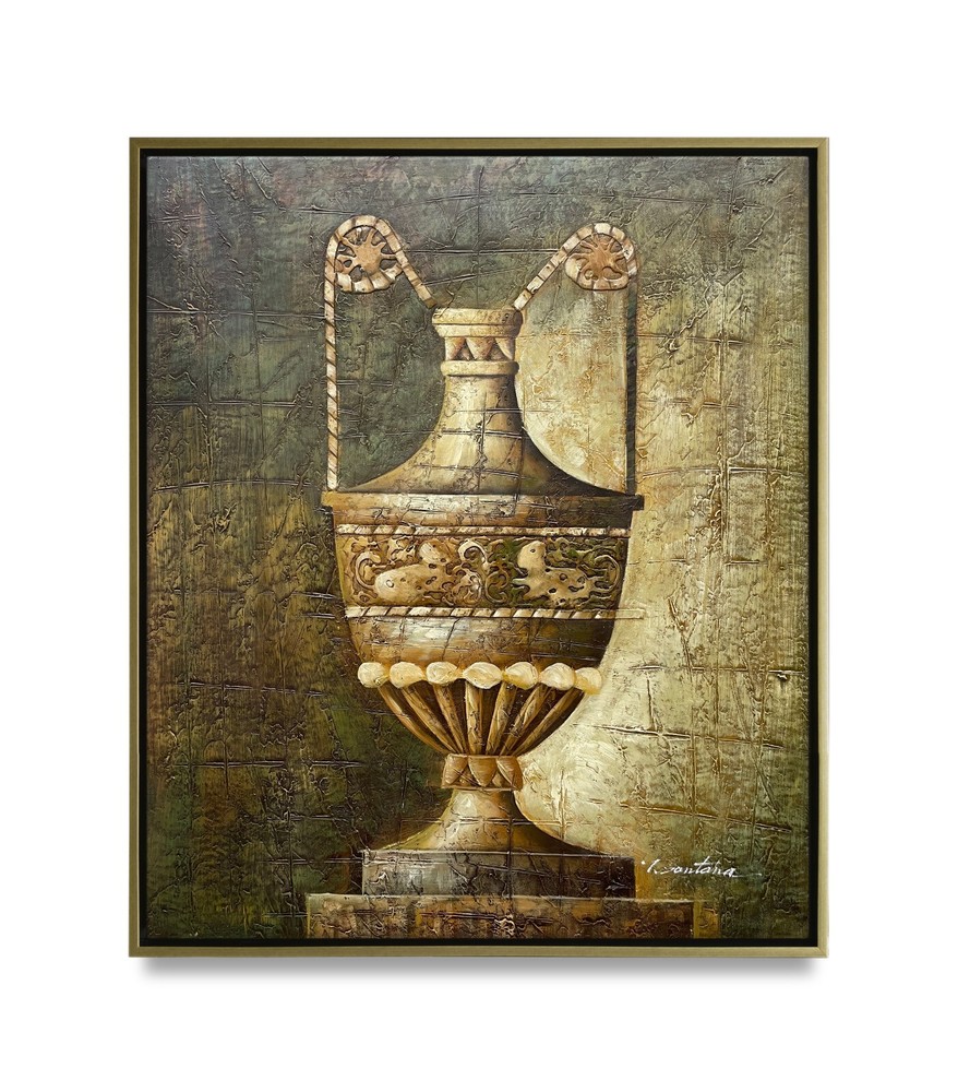 Hungryartist -Original Painting of Still-Life Grail on Canvas 20×24 Framed
