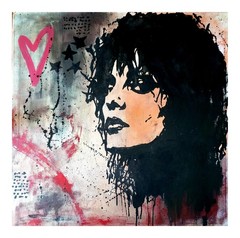 Original painting unique signed abstract modern art painting picture Nina Hagen