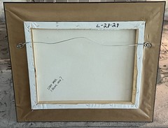 Barry Leighton-Jones Original Oil Painting “What Have I Done Now” -31×27” Framed