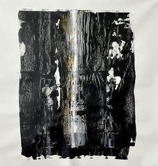 Lot Of 3 Original Abstract Minimalist Paintings Acrylic On Canvas