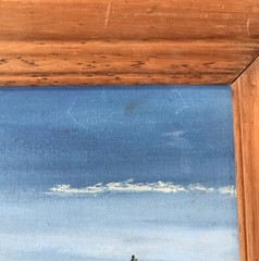Oil Painting Hawley Lake White Mountain Apache Reservation Arizona Landscape