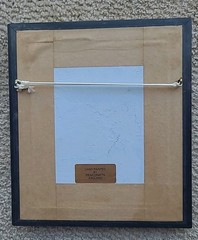 Friar Crafts England ZODIAC Framed Art D. HAND PAINTED SAGITTARIUS ASTROLOGY