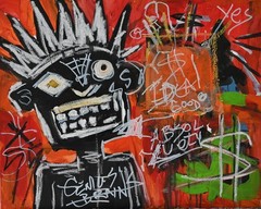 S.S. / GENIUS – Original Neo Expressionist Painting on Canvas 16×20