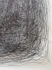 ORIGINAL LARGE DRAWING BLACK INK ON PAPER