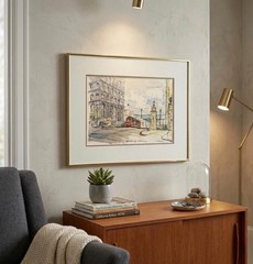 John Checkley Original Watercolor Painting San Francisco Nob Hill 1979 Signed