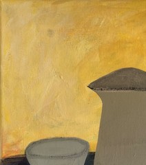 Original Still Life Earth Tones Acrylic 11×14 Canvas Painting, Holly Hammond