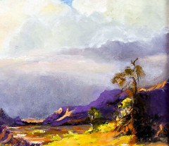 Janice Schweitzer (US,20C) oil painting 139885