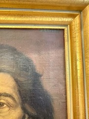 Oil on board, Portrait of a Wise Old Man. J.R. Bevan 19th Century 20” X 15”