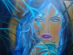 HAWAII ARTIST „SEDUCTION“ OVERSIZE PAINTING ONE OF A KIND
