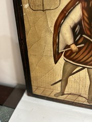 Vintage Pair Of Painting /print Man & Women