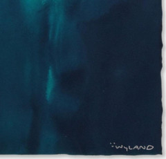 Wyland Original Abstract Painting FRAMED ART HAND SIGNED Ocean Sea Underwater