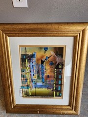 Paris Morning Jean Pierre Weill Studios Art 3D Glass