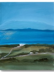 ROAD TO THE PERFECT WAVE 14×11 Original Modern Art OCEAN ART Interior Design