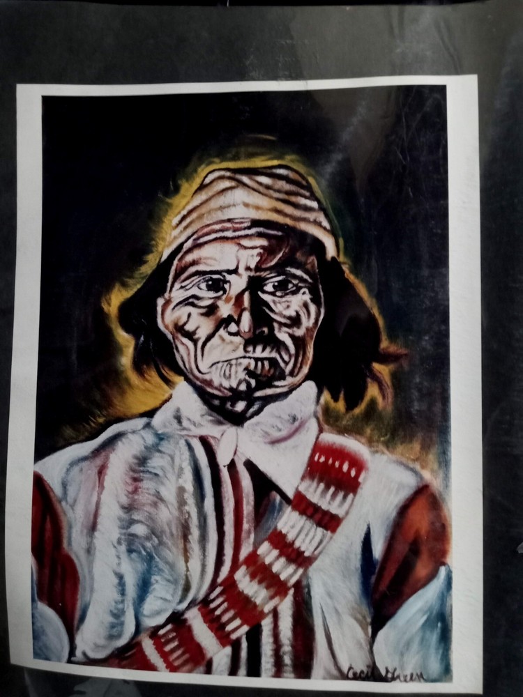 Geronimo: American Hero, Oil Painting