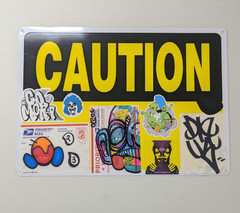 Graffiti Street Art Sign