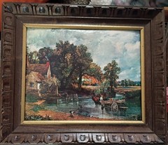 „The Hay Wain“ framed Lithograph Print By John Constable,