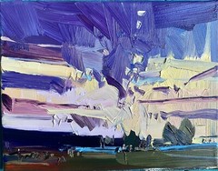 CORBELLIC CUBISM ABSTRACT NEW CANVAS / W COA 10×20