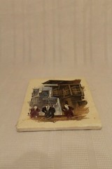 Egyptian Street Painting 11.5 in x 8 in oil on canvas