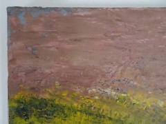 Max Spigai Original Oil Painting Italian Abstract Landscape on canvas Signed