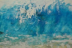 Mark Little Seascape Ocean Professional Painting 84”X62” (7 Foot) Abstract XL