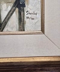 VIKTOR SHVAIKO (Listed Master) Signed Ltd Ed #586/950 Canvas – „Passe Cadet“