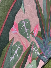 Dan Goad Original Tropical Painting Floral Very Rare
