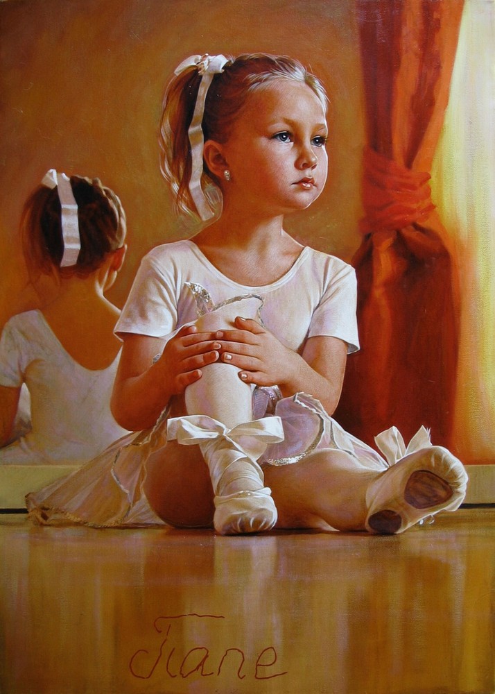 PORTRAIT to order from the best professional portrait artist Sergei Goncharenko.