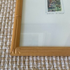 Original Watercolor Painting River Nature Theme Framed Signed Fran Ritchie Yost