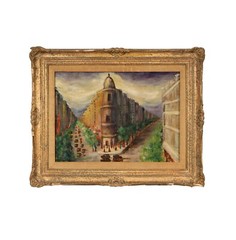 ESTHER SEYMOUR STEVENSON Mid Century Boulevard de Italiens Paris France oil