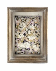G. Rappaport W. Framed Mixed Media Art – “A Song in My Art” 2022